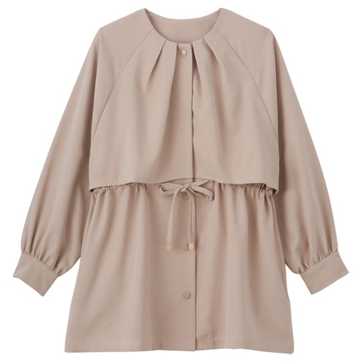 ケープデザインミドル丈トレンチコート | GeeRA | 詳細画像32 