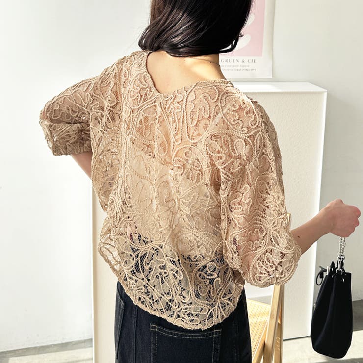 前後２ＷＡＹコードシアーレースプルオーバー | GeeRA | 詳細画像12 