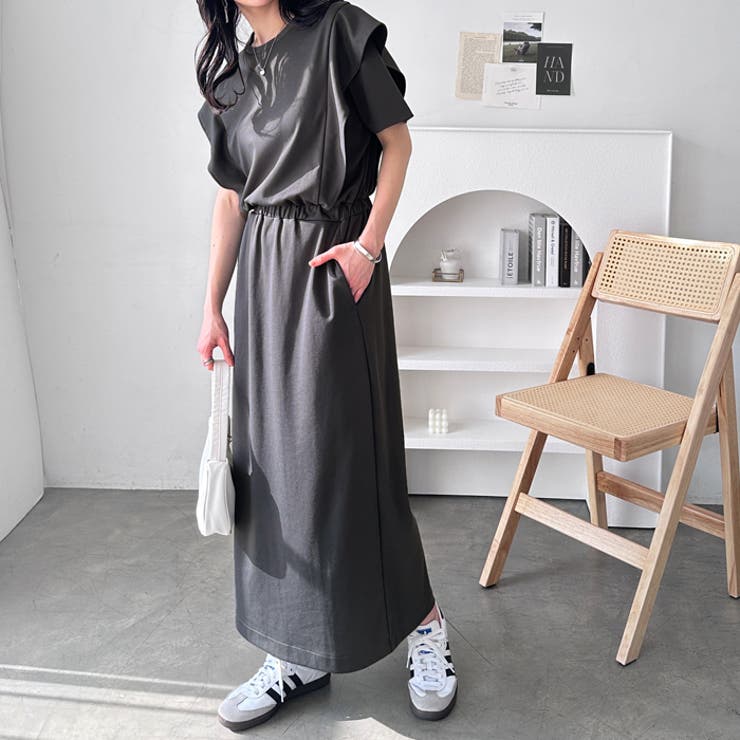 ラッフルフリルショルダーワンピース | GeeRA | 詳細画像15 