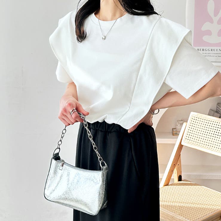 OHGA ohga RUFFLE SHOULDER ラッフルショルダー OHGA ohga RUFFLE SHOULDER ラッフルショルダー