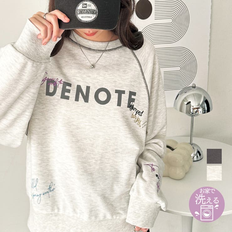 【FIRST MOOD】ミックスロゴスウェット | GeeRA | 詳細画像1 