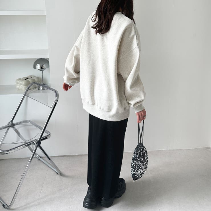 【FIRST MOOD】グラフィックヴィンテージ風裏起毛スウェット | GeeRA | 詳細画像9 