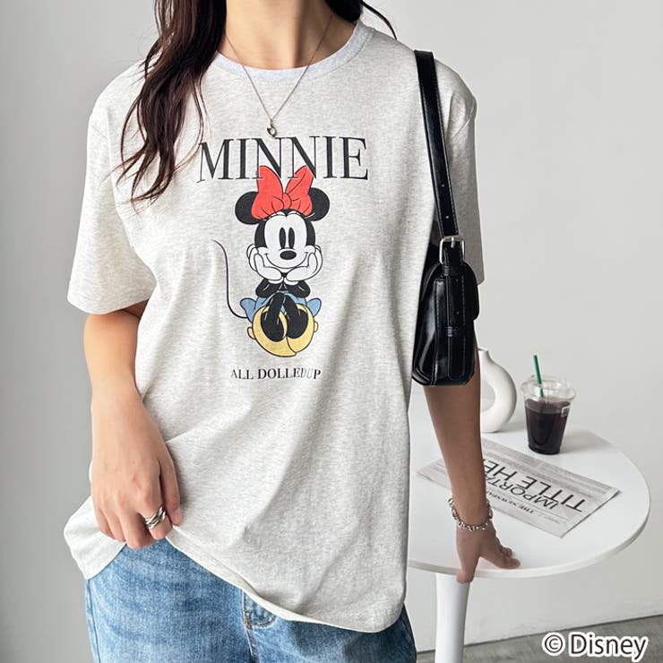 FIRST MOOD】【Disney】別注ヴィンテージプリントTシャツ