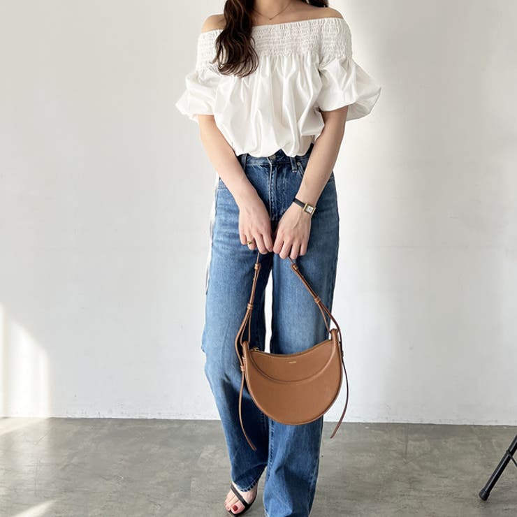 【nelliy.】ドロストオフショルブラウス | GeeRA | 詳細画像12 