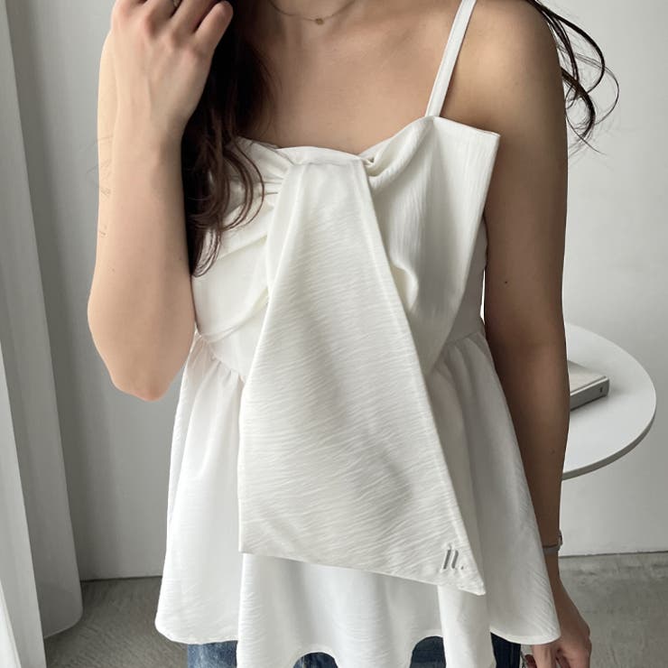 【nelliy.】ペプラムリボンキャミ | GeeRA | 詳細画像3 