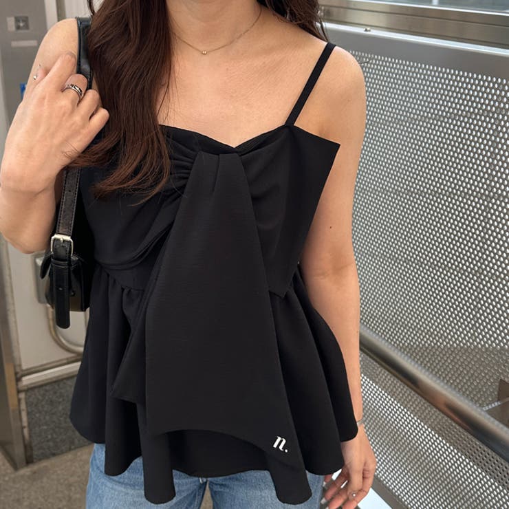 【nelliy.】ペプラムリボンキャミ | GeeRA | 詳細画像7 