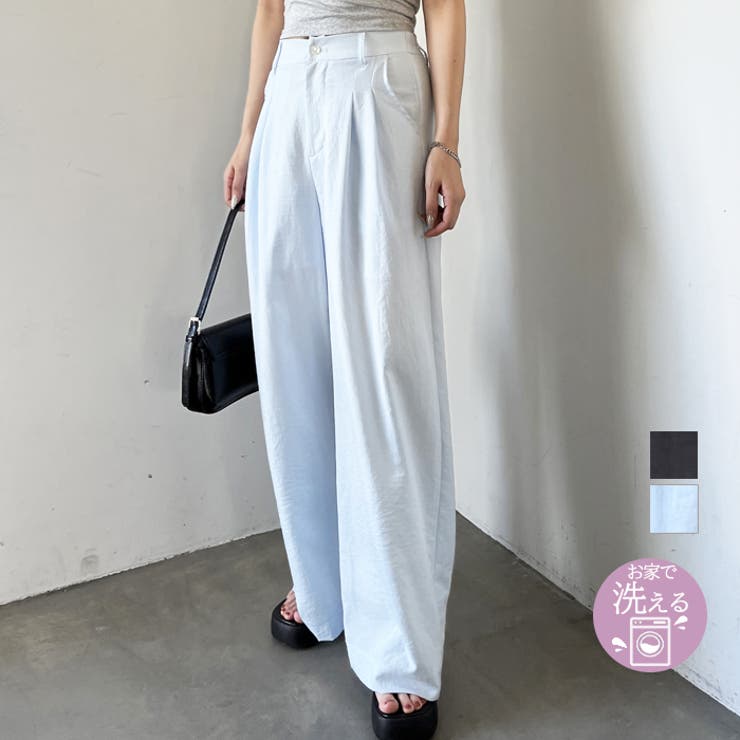 【nelliy.】ハイウエストスラックスパンツ | GeeRA | 詳細画像1 