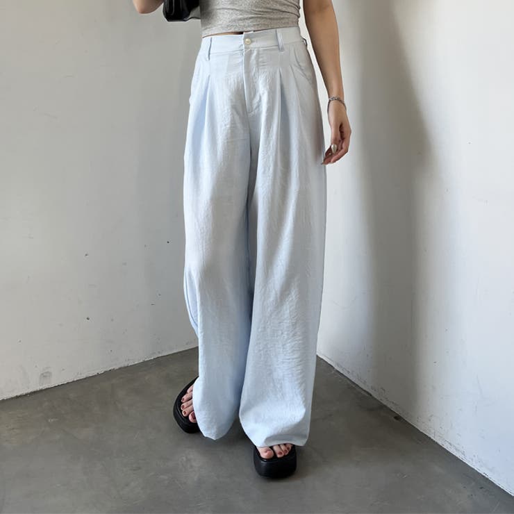 【nelliy.】ハイウエストスラックスパンツ | GeeRA | 詳細画像3 