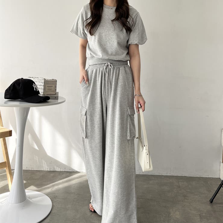 【nelliy.】カーゴスウェットパンツ | GeeRA | 詳細画像7 