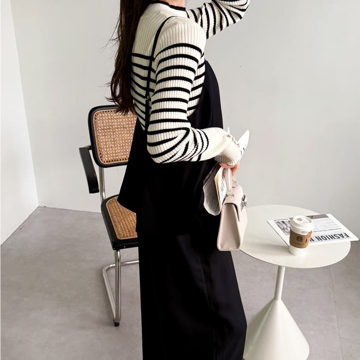 セットアップ風キャミソールサロペット[品番：GERW0010952]｜GeeRA