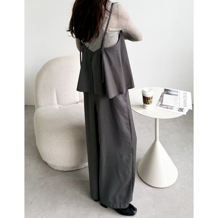 セットアップ風キャミソールサロペット | GeeRA | 詳細画像27 