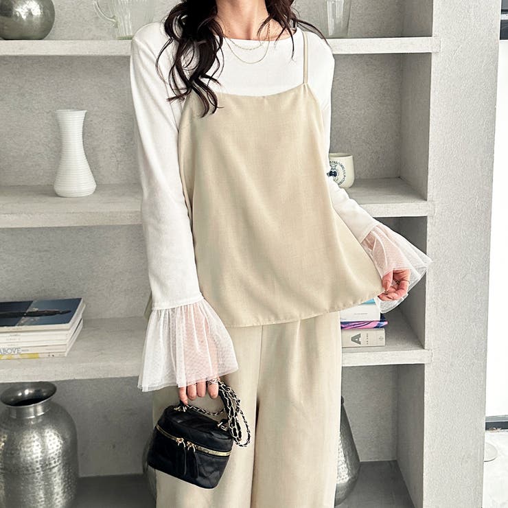 セットアップ風キャミソールサロペット | GeeRA | 詳細画像47 