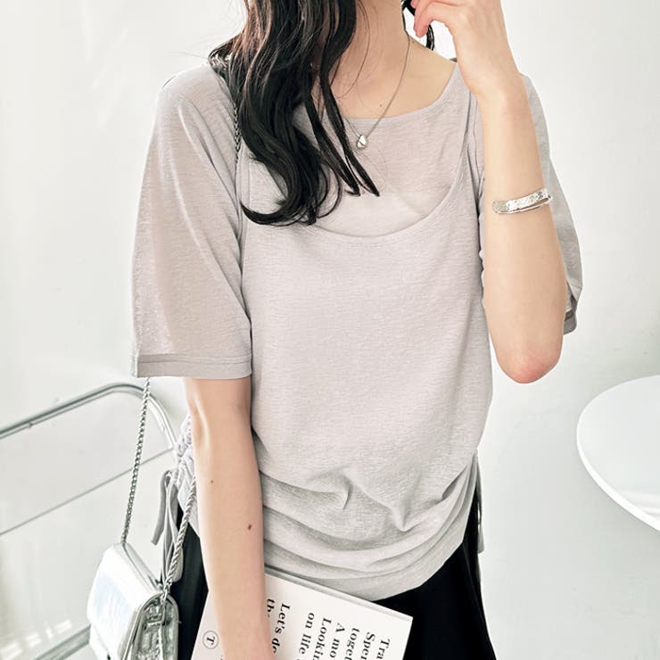 グレー | シアースラブレイヤードセット | GeeRA