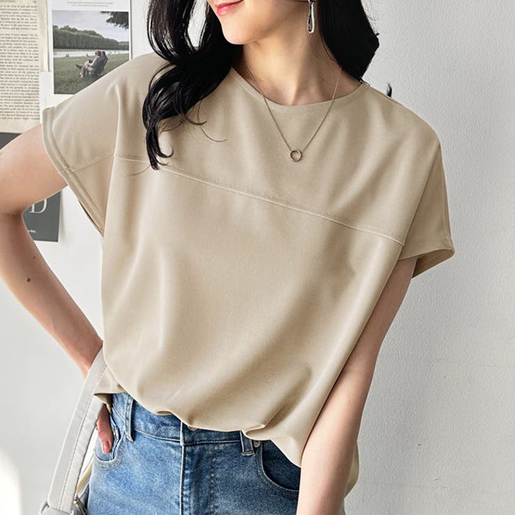 前後２ＷＡＹハーフジップＴブラウス | GeeRA | 詳細画像10 