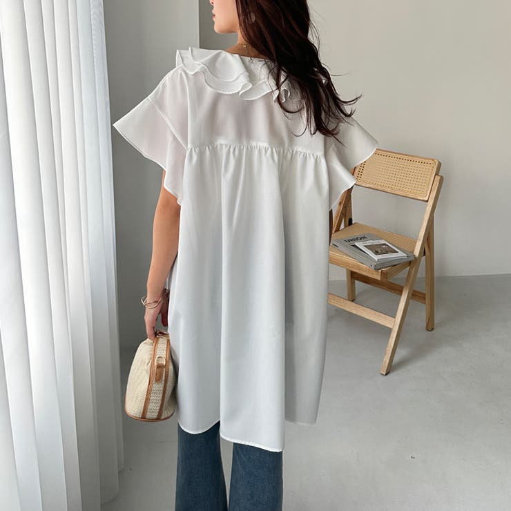 ビッグフリルカラーミニワンピース | GeeRA | 詳細画像5 