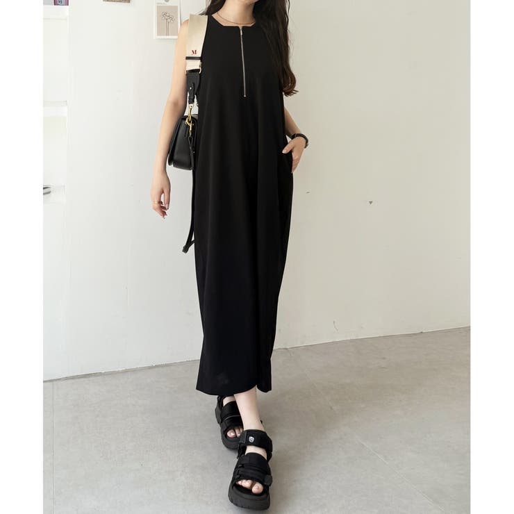 ハーフジップキャミワンピース | GeeRA | 詳細画像8 