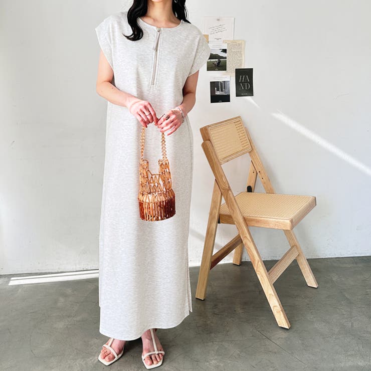 前後２ＷＡＹハーフジップＩラインワンピース | GeeRA | 詳細画像23 