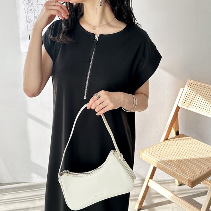 前後２ＷＡＹハーフジップＩラインワンピース | GeeRA | 詳細画像7 