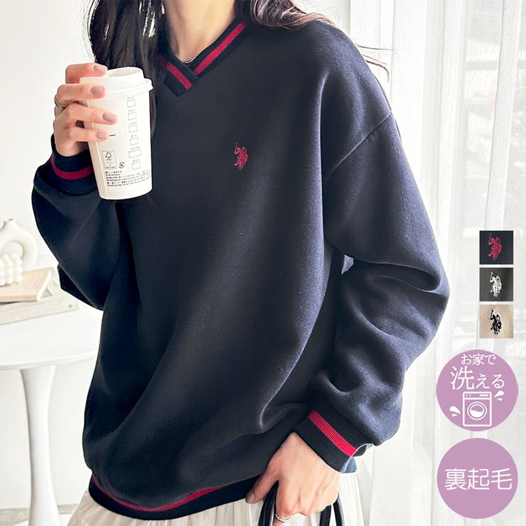 【Ｕ．Ｓ．ＰＯＬＯ ＡＳＳＮ．】表ピーチラインスウェット | GeeRA | 詳細画像1 