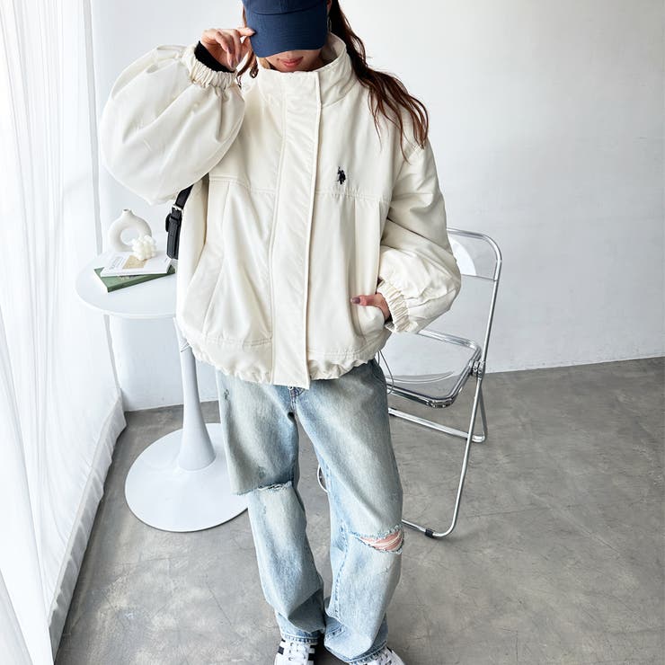 【Ｕ．Ｓ． ＰＯＬＯ ＡＳＳＮ．】モンスター中わたブルゾン | GeeRA | 詳細画像4 