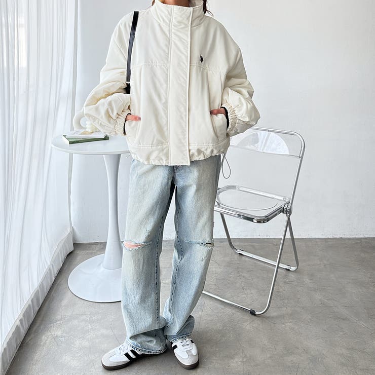 U．S． POLO ASSN．】モンスター中わたブルゾン[品番