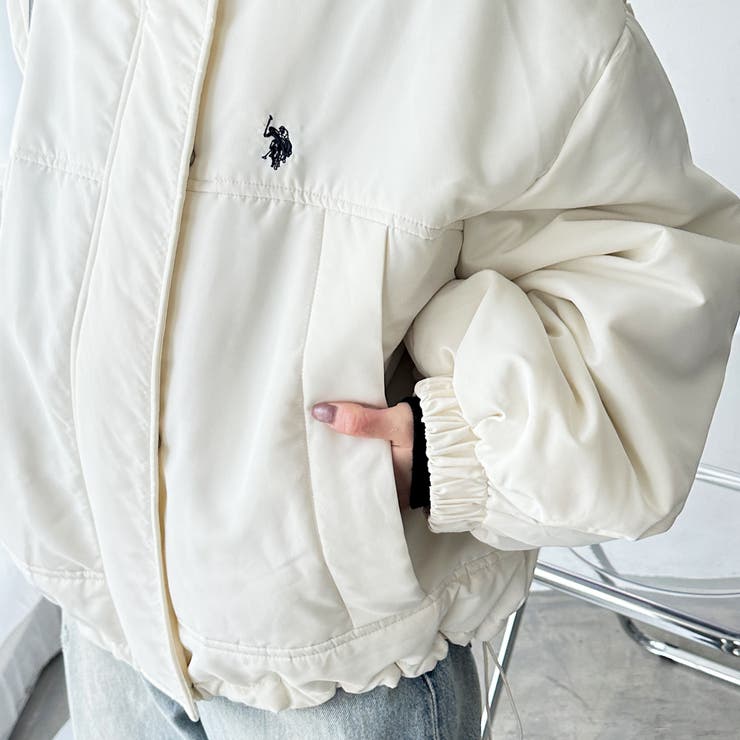 U．S． POLO ASSN．】モンスター中わたブルゾン[品番