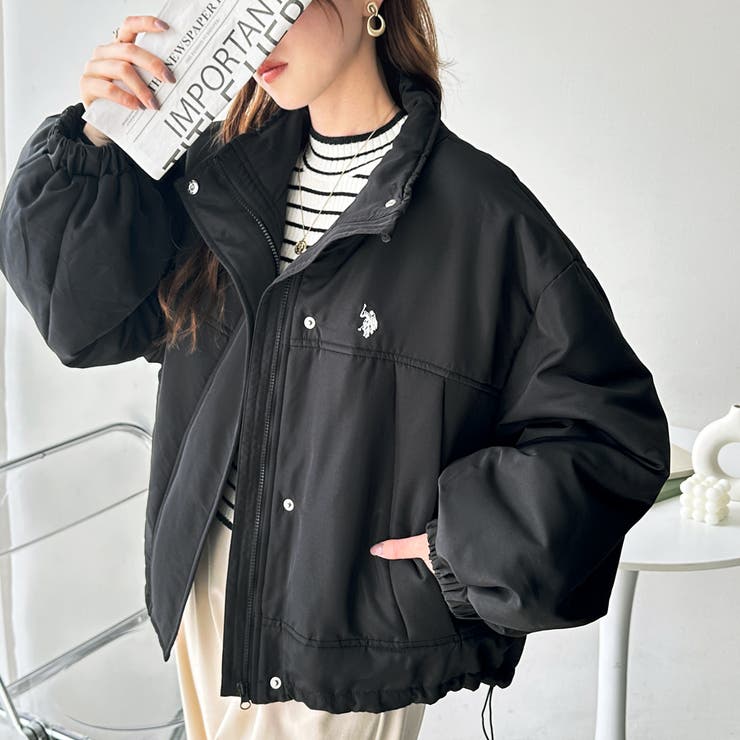 U．S． POLO ASSN．】モンスター中わたブルゾン[品番