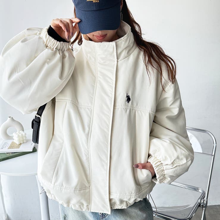 アイボリー | 【Ｕ．Ｓ． ＰＯＬＯ ＡＳＳＮ．】モンスター中わたブルゾン | GeeRA