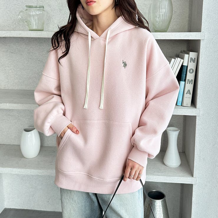 【Ｕ．Ｓ． ＰＯＬＯ ＡＳＳＮ．】フード刺しゅう裏起毛パーカー | GeeRA | 詳細画像41 