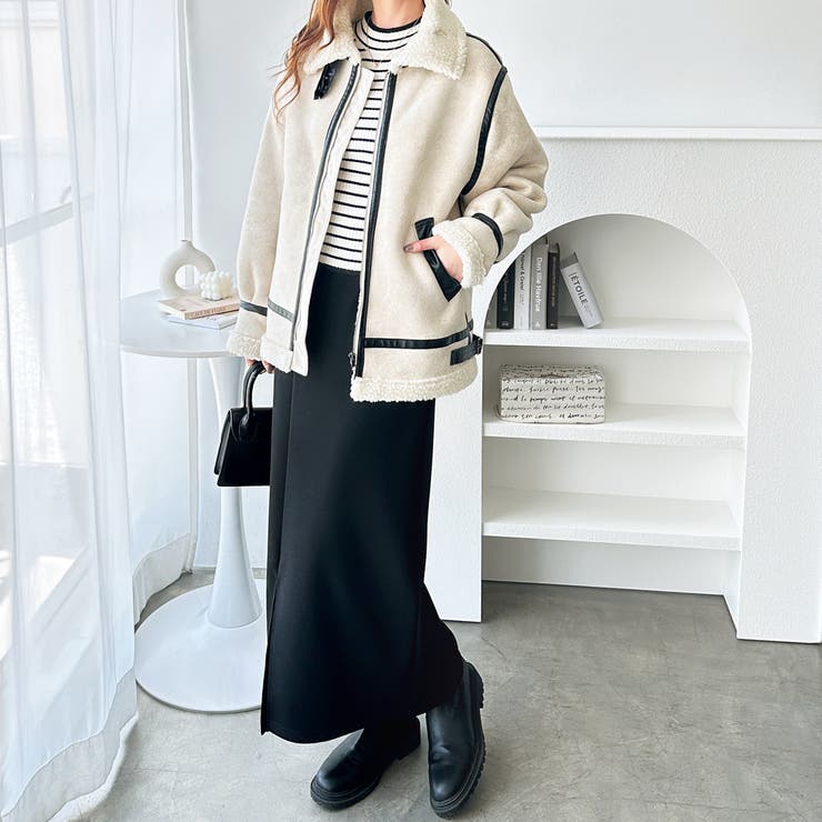 フェイクムートンジャケットブルゾン | GeeRA | 詳細画像15 