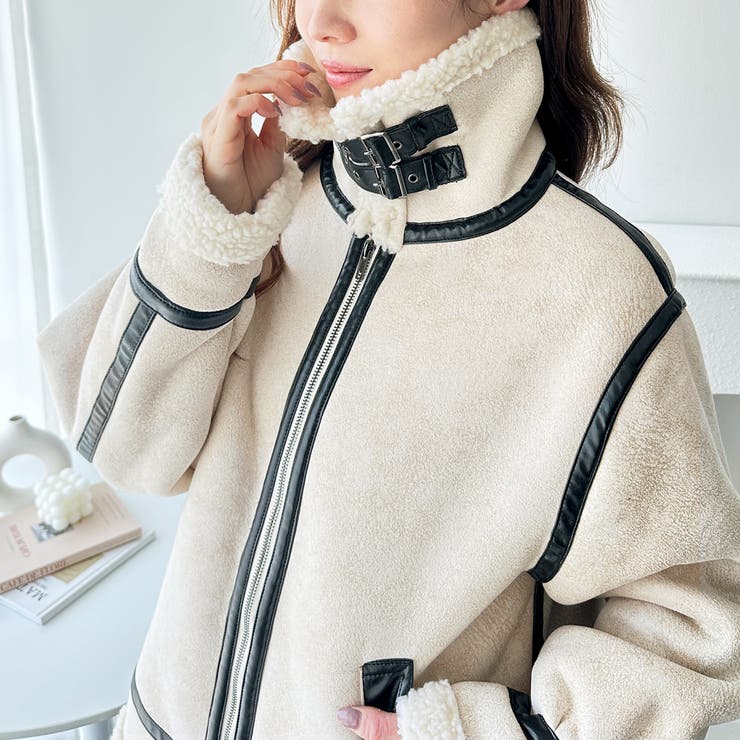 フェイクムートンジャケットブルゾン | GeeRA | 詳細画像17 