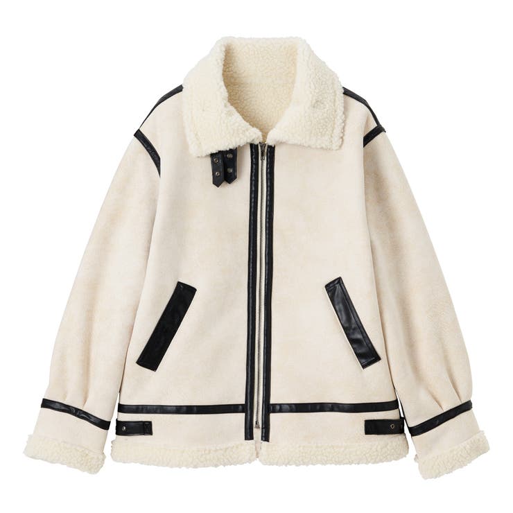 フェイクムートンジャケットブルゾン | GeeRA | 詳細画像19 