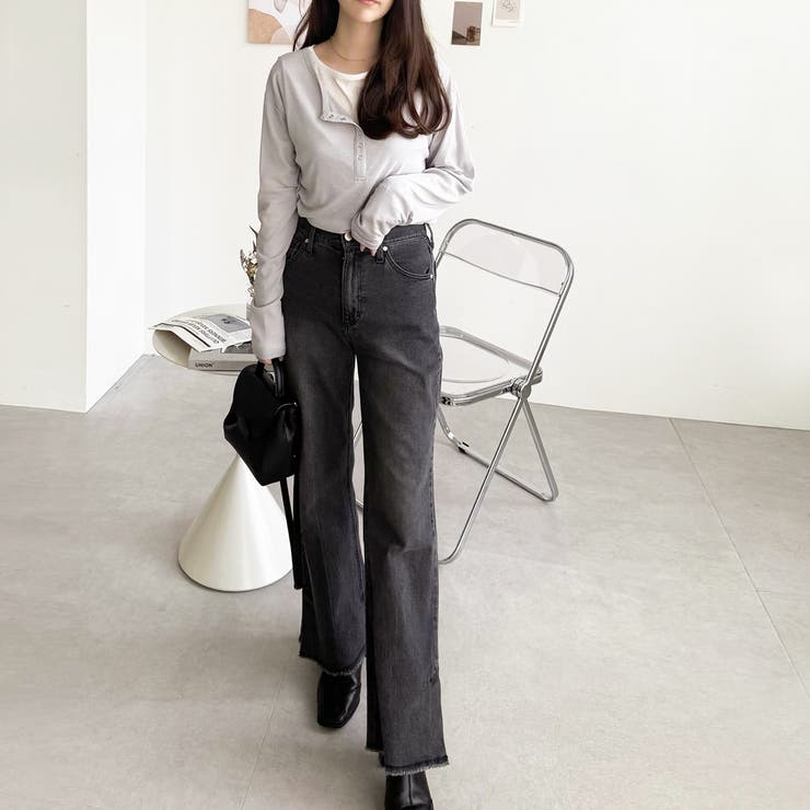 前後２ＷＡＹシアースラブヘンリーネックカットソー | GeeRA | 詳細画像33 