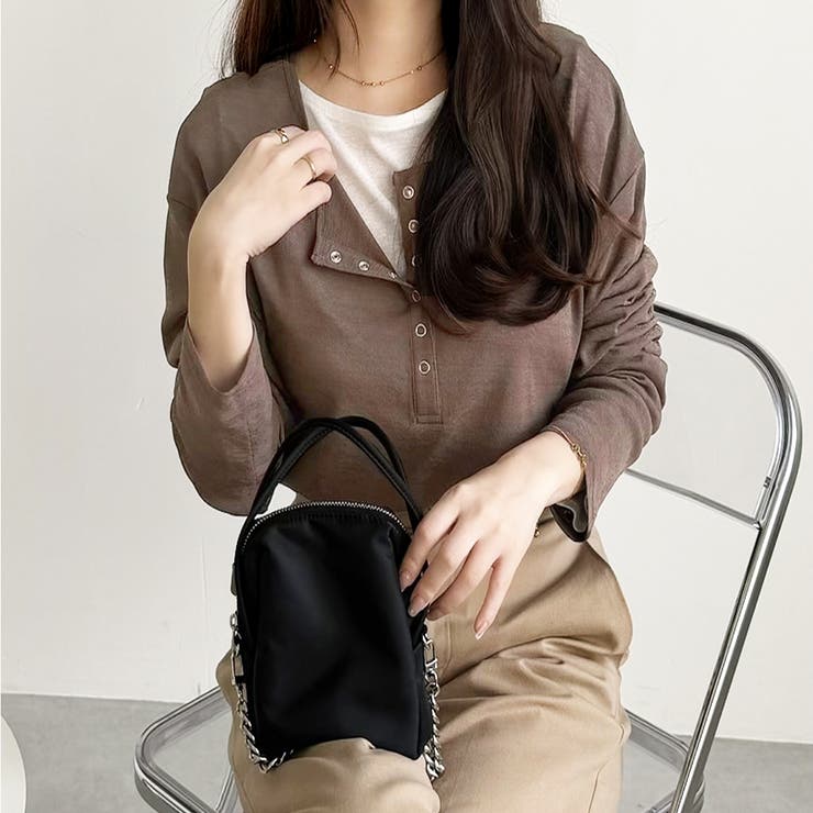 前後２ＷＡＹシアースラブヘンリーネックカットソー | GeeRA | 詳細画像49 