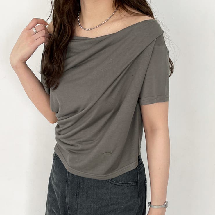 【nelliy.】スラブシアーオフショルトップス | GeeRA | 詳細画像12 