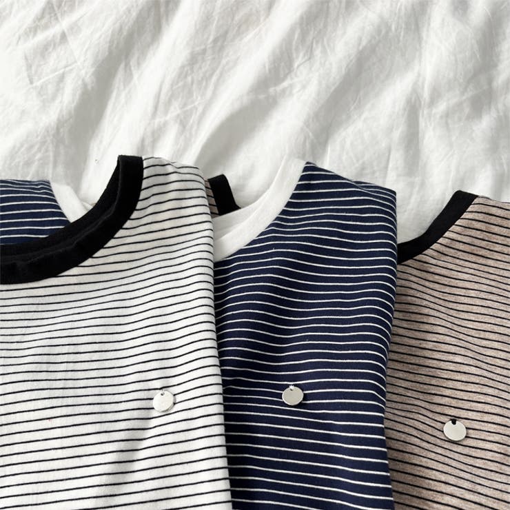 【nelliy.】ボーダー配色Ｔシャツ | GeeRA | 詳細画像36 