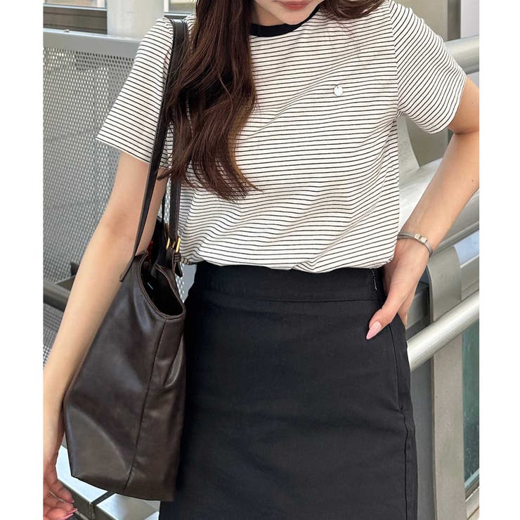 【nelliy.】ボーダー配色Ｔシャツ | GeeRA | 詳細画像16 