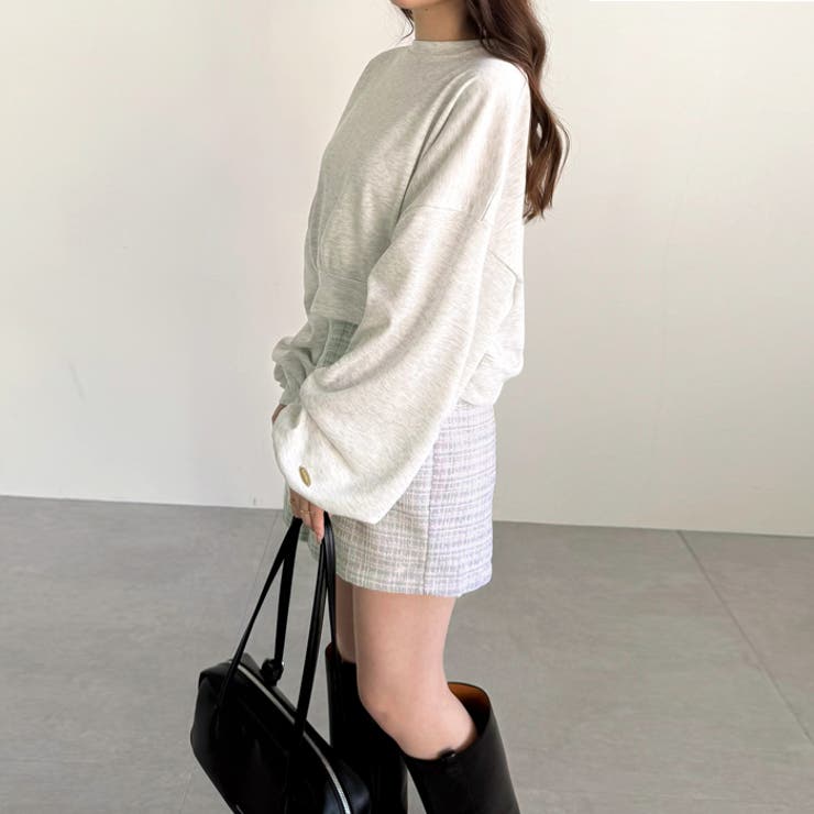 【YOUING.】サマーツイードショートパンツ | GeeRA | 詳細画像10 