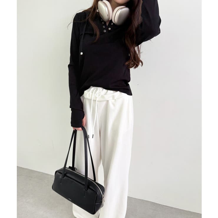 【YOUING.】ダブルウエストワイドスウェットパンツ | GeeRA | 詳細画像6 