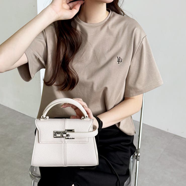 【YOUING.】アナグラムロゴ刺しゅうＴシャツ | GeeRA | 詳細画像25 