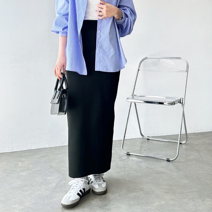 キレイめシルエットで動きやすい！スポンディッシュニットスカート | GeeRA | 詳細画像2 