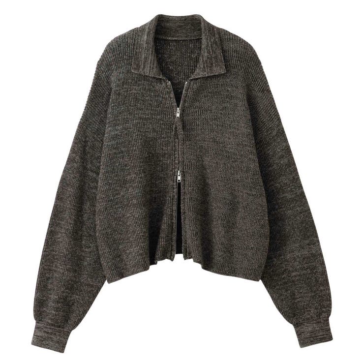 ダブルジップニットカーデ | GeeRA | 詳細画像14 