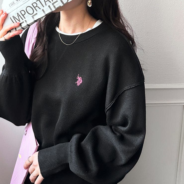 【Ｕ．Ｓ． ＰＯＬＯ ＡＳＳＮ．】スウェットライクニット | GeeRA | 詳細画像15 