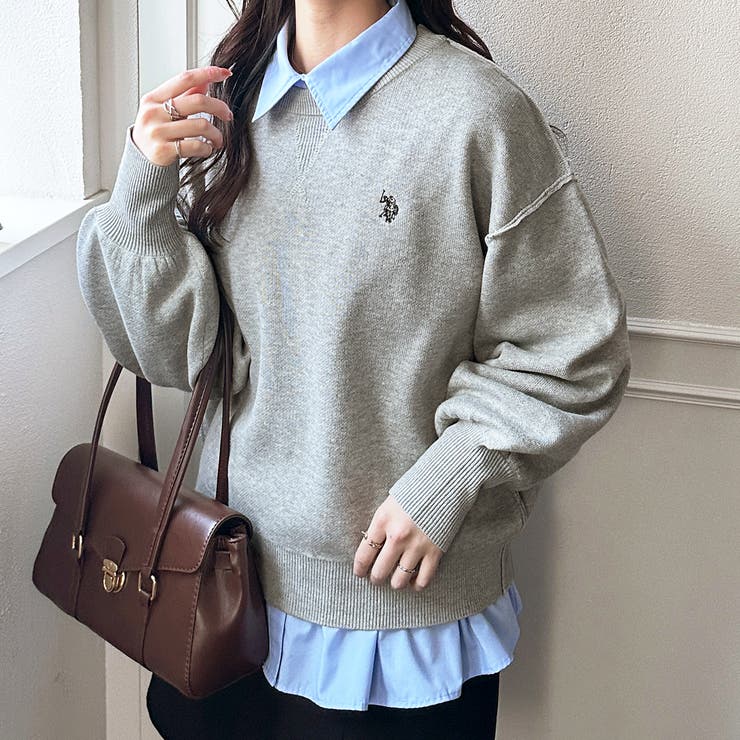 【Ｕ．Ｓ． ＰＯＬＯ ＡＳＳＮ．】スウェットライクニット | GeeRA | 詳細画像35 