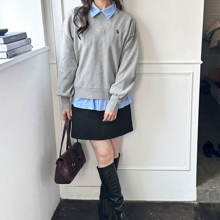 【Ｕ．Ｓ． ＰＯＬＯ ＡＳＳＮ．】スウェットライクニット | GeeRA | 詳細画像37 