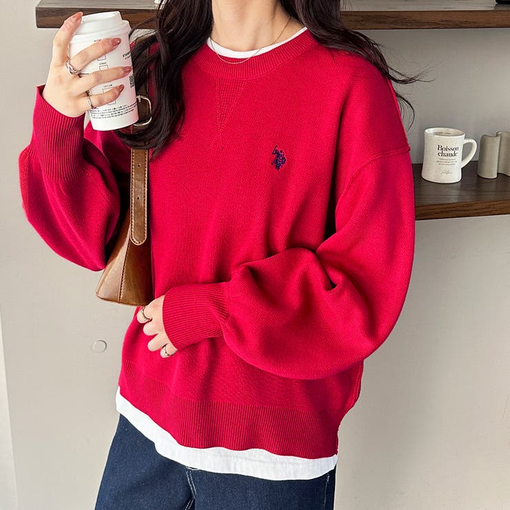 【Ｕ．Ｓ． ＰＯＬＯ ＡＳＳＮ．】スウェットライクニット | GeeRA | 詳細画像65 