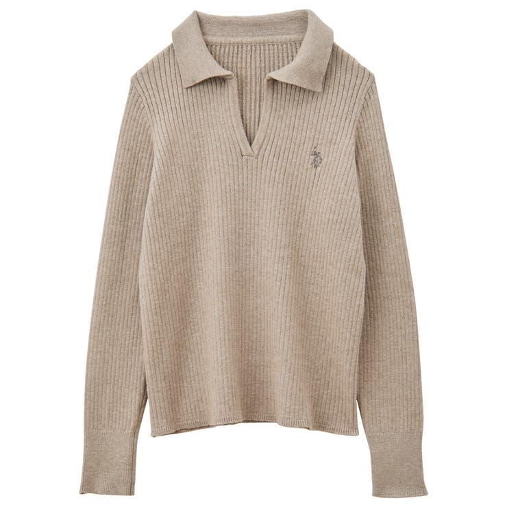 【Ｕ．Ｓ． ＰＯＬＯ ＡＳＳＮ．】ポロ衿リブニット | GeeRA | 詳細画像30 