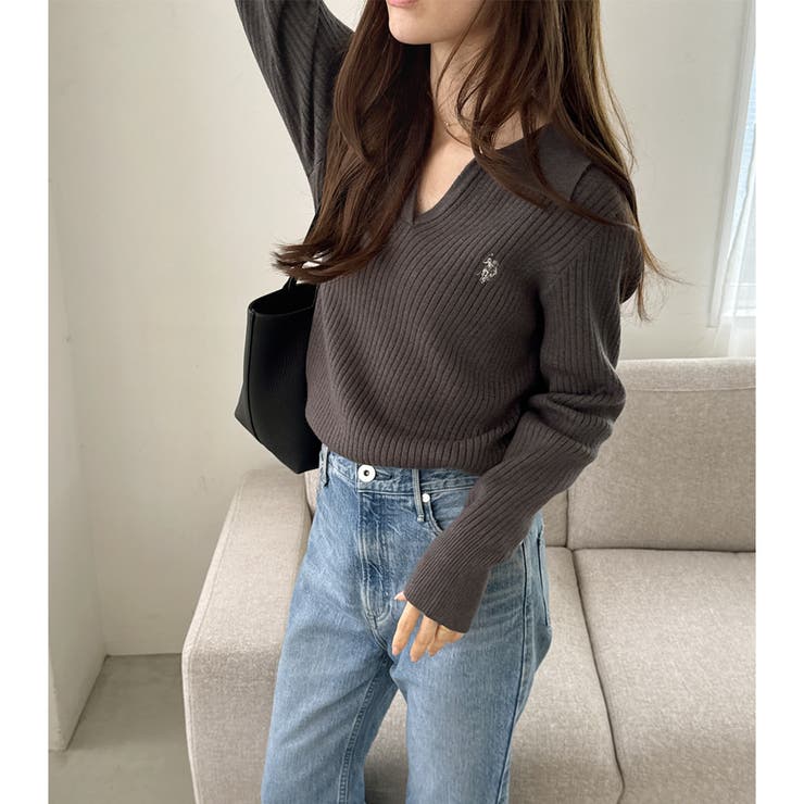 【Ｕ．Ｓ． ＰＯＬＯ ＡＳＳＮ．】ポロ衿リブニット | GeeRA | 詳細画像69 