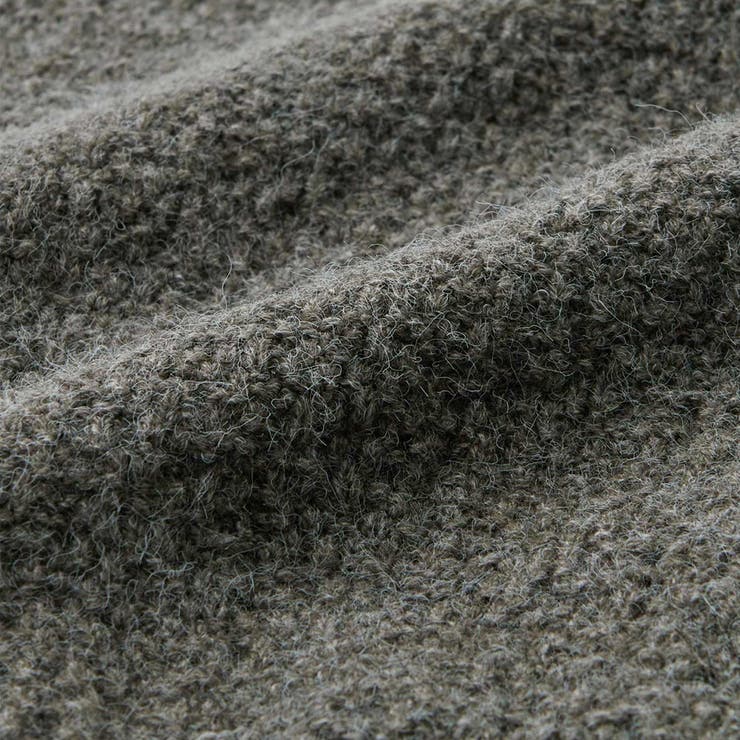 ゴールドボタン表面感クルーネックカーディガン | GeeRA | 詳細画像13 