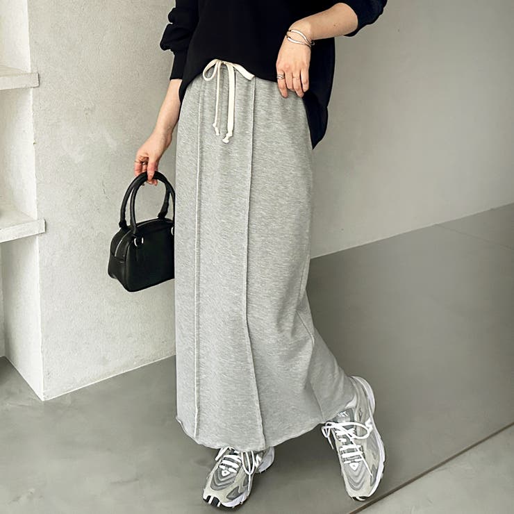 フロントラインスウェットナロースカート | GeeRA | 詳細画像12 